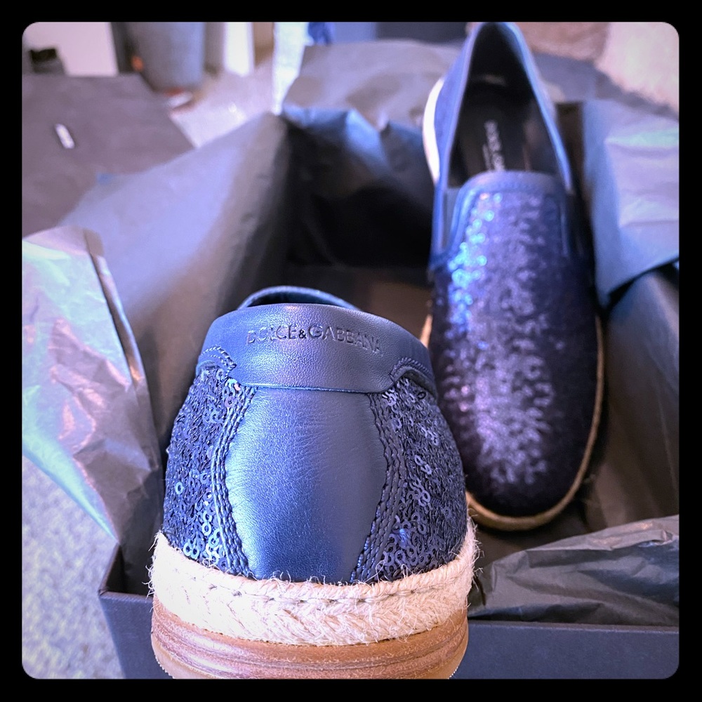 Brand new authentic DOLCE&GABBANA slip on